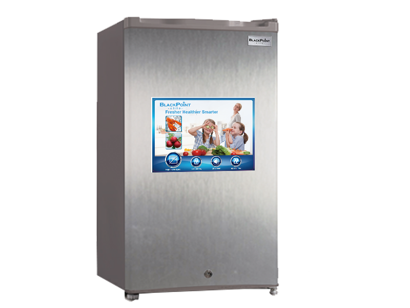 122L DEFROST REFRIGERATOR SILVER