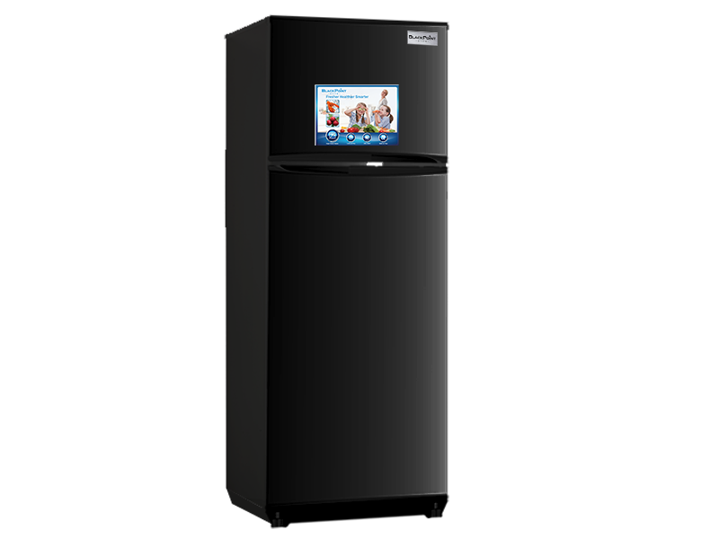 213L DEFROST REFRIGERATOR BLACK